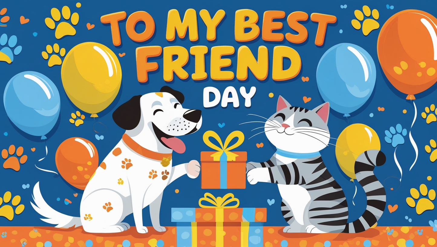 Best Friend Day Gift Card – Celebrate Your Furry Companion!