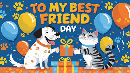 Best Friend Day Gift Card – Celebrate Your Furry Companion! - Happy Pets