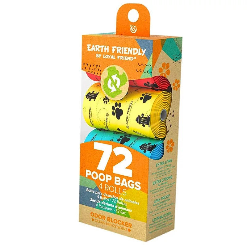 Biodegradable dog and cat poop bags – eco-friendly, leak-proof, and durable waste solution for pets variant A 72 poop bags 