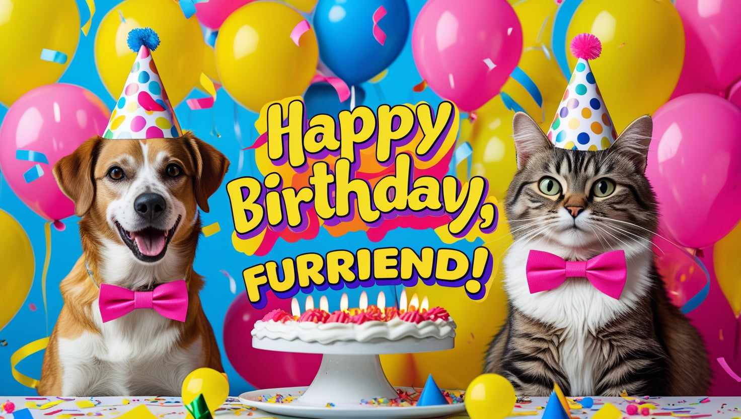 Happy Birthday Gift Card – Celebrate Your Pet's Special Day! - Happy Pets