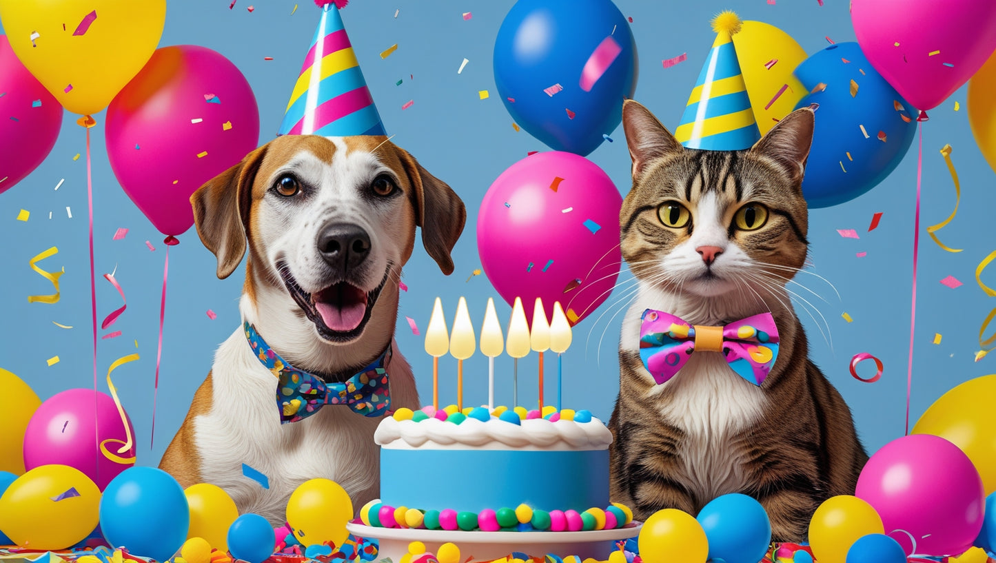 Happy Birthday Gift Card – Celebrate Your Pet's Special Day! - Happy Pets