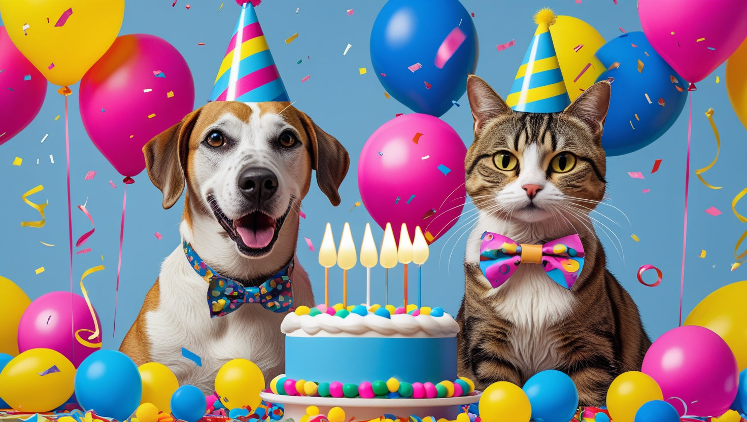 Happy Birthday Gift Card – Celebrate Your Pet's Special Day! - Happy Pets