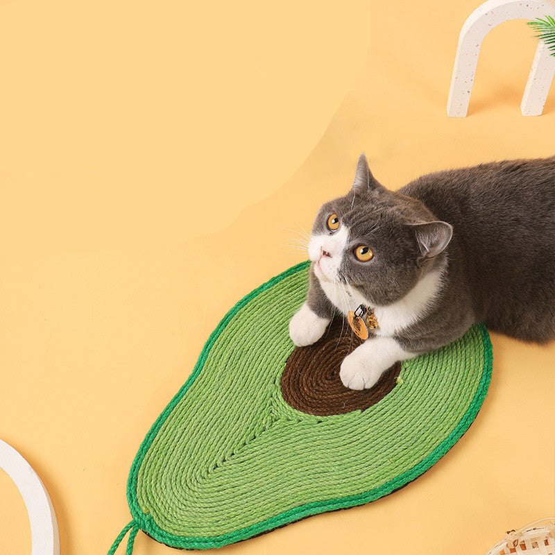 Durable EVA and sisal rope cat scratch board in fun shapes for claw care cover image
