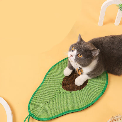 Durable EVA and sisal rope cat scratch board in fun shapes for claw care cover image