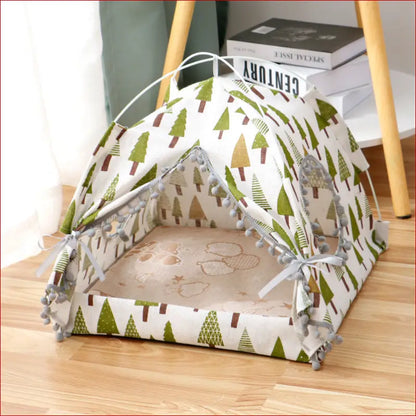 Cat Tent House - Comfortable Pet Bed for Cats - Happy Pets