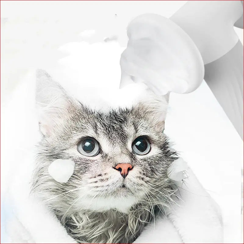 Cleaning of pet cat dog/ shower bubble /machine products