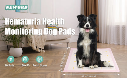 Dog Detection Urine Pad designed for hematuria health monitoring, helping pet owners detect blood in urine for better health management