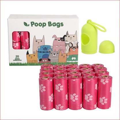 Dog poop bag. Pet Cleaning. Pet supplies. - Happy Pets