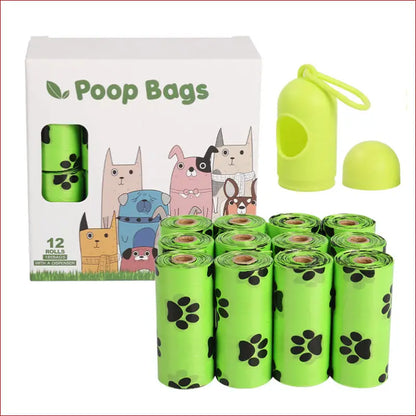 Dog poop bag. Pet Cleaning. Pet supplies. - Happy Pets