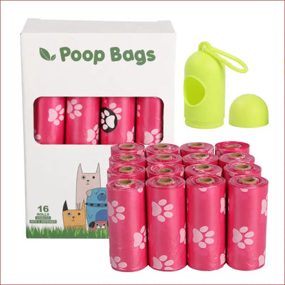 Dog poop bag. Pet Cleaning. Pet supplies. - Happy Pets