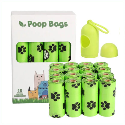 Dog poop bag. Pet Cleaning. Pet supplies. - Happy Pets