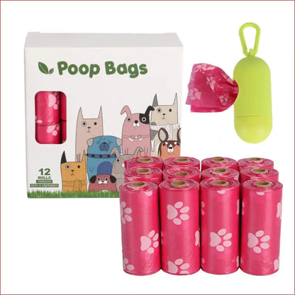 Dog poop bag. Pet Cleaning. Pet supplies. - Happy Pets