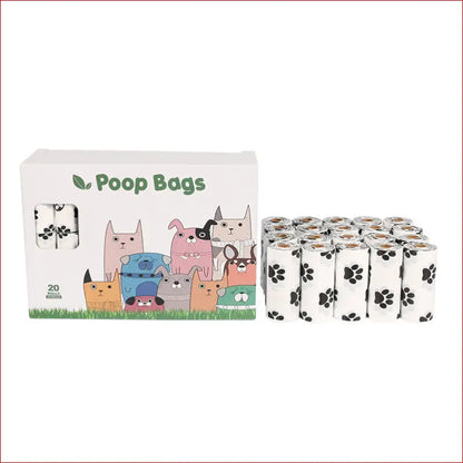 Dog poop bag. Pet Cleaning. Pet supplies. - Happy Pets