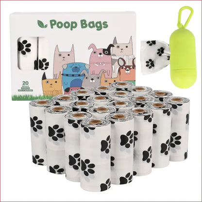 Dog poop bag. Pet Cleaning. Pet supplies. - Happy Pets