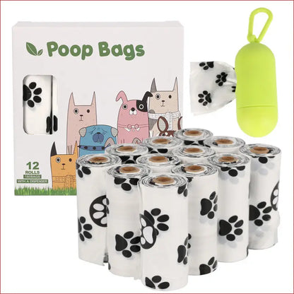 Dog poop bag. Pet Cleaning. Pet supplies. - Happy Pets