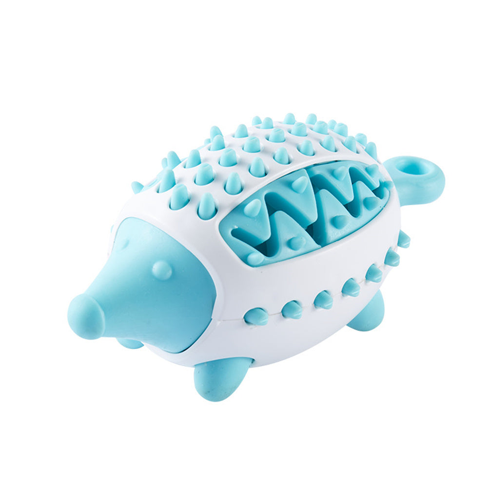 Durable dog chew toy for teething, treat dispensing, and dental cleaning – ideal for puppies and aggressive chewers of all sizes blue variant