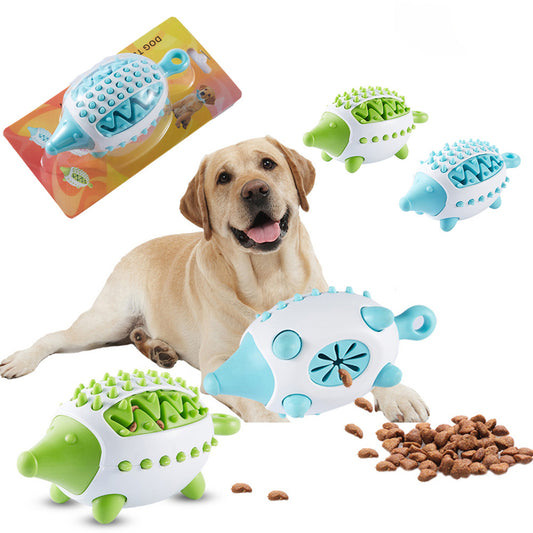 Durable dog chew toy for teething, treat dispensing, and dental cleaning – ideal for puppies and aggressive chewers of all sizes cover image.
