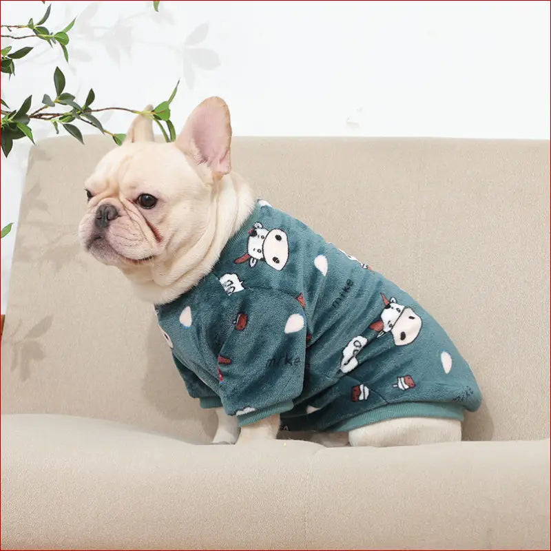 Pet pajamas- style French/ happy pets -