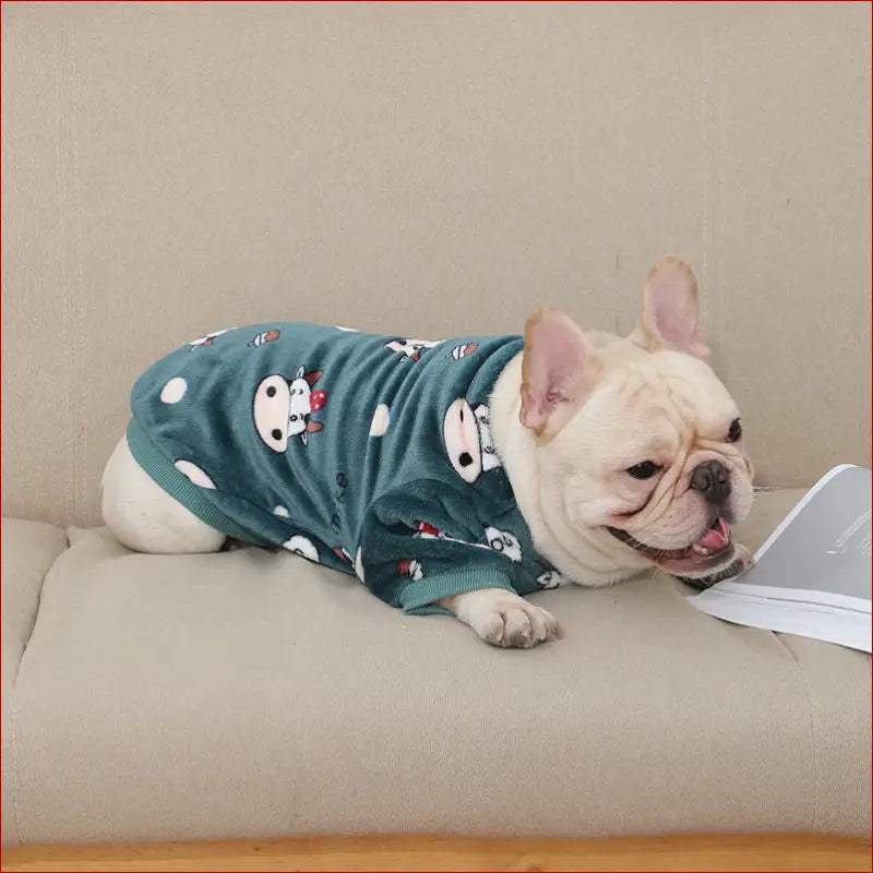 Pet pajamas- style French/ happy pets -