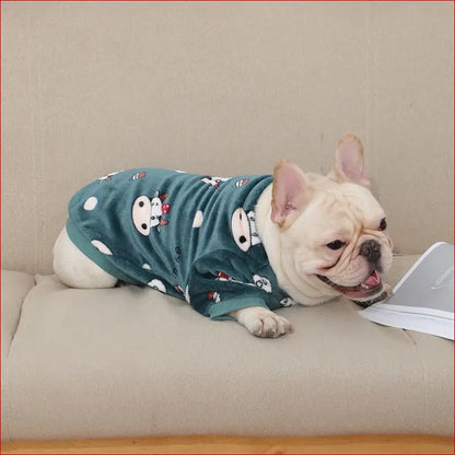 French-Style Pet Pajamas – Stylish and Comfortable Pet Clothes - Happy Pets