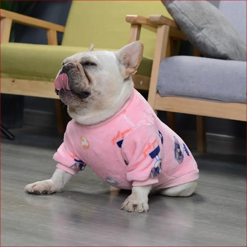 Pet pajamas- style French/ happy pets -