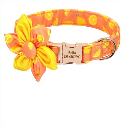 Personalized pet collar. Pet ID collar. Comfortable and fashionable. - Happy Pets