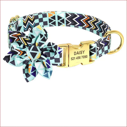 Personalized pet collar. Pet ID collar. Comfortable and fashionable. - Happy Pets