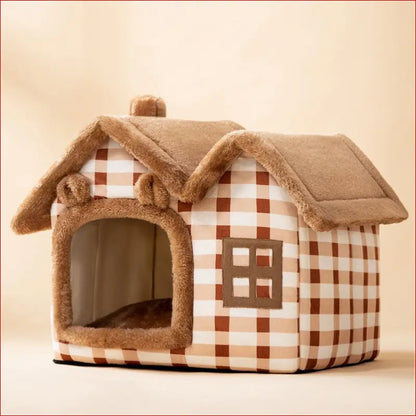 Foldable Pet house. Pet Bed. Comfortable and warm. Pet supplies. - Happy Pets