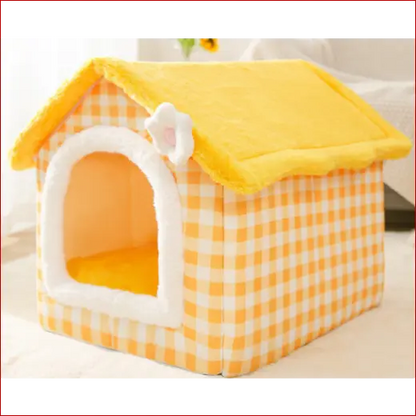 Foldable Pet house. Pet Bed. Comfortable and warm. Pet supplies. - Happy Pets