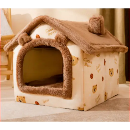 Foldable Pet house. Pet Bed. Comfortable and warm. Pet supplies. - Happy Pets