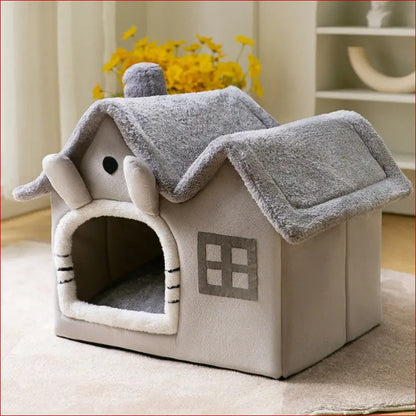 Foldable Pet house. Pet Bed. Comfortable and warm. Pet supplies. - Happy Pets