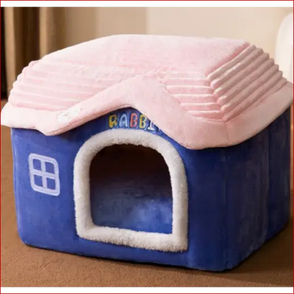 Foldable Pet house. Pet Bed. Comfortable and warm. Pet supplies. - Happy Pets