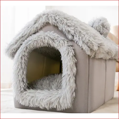 Foldable Pet house. Pet Bed. Comfortable and warm. Pet supplies. - Happy Pets