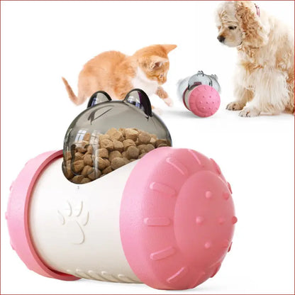 Funny dog toy. Pet Interactive toy. Food dispenser. - Happy Pets