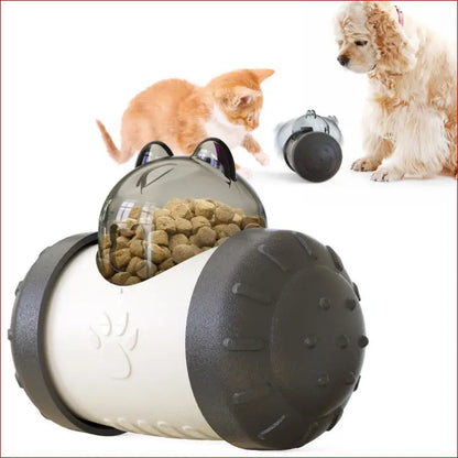 Funny dog toy. Pet Interactive toy. Food dispenser. - Happy Pets