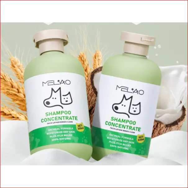 Hair care gentle pet oat bath shampoo - 300ml - accesories