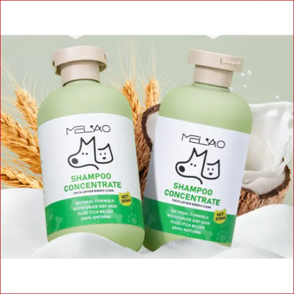 Pet oat shampoo. Pet hair care. Pet Cleaning. - Happy Pets