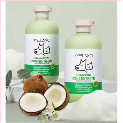 Pet oat shampoo. Pet hair care. Pet Cleaning. - Happy Pets