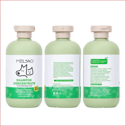 Pet oat shampoo. Pet hair care. Pet Cleaning. - Happy Pets