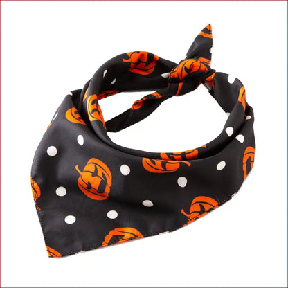 Halloween Pet Saliva Towel – Spooky and Practical Pet Accessory. - Happy Pets