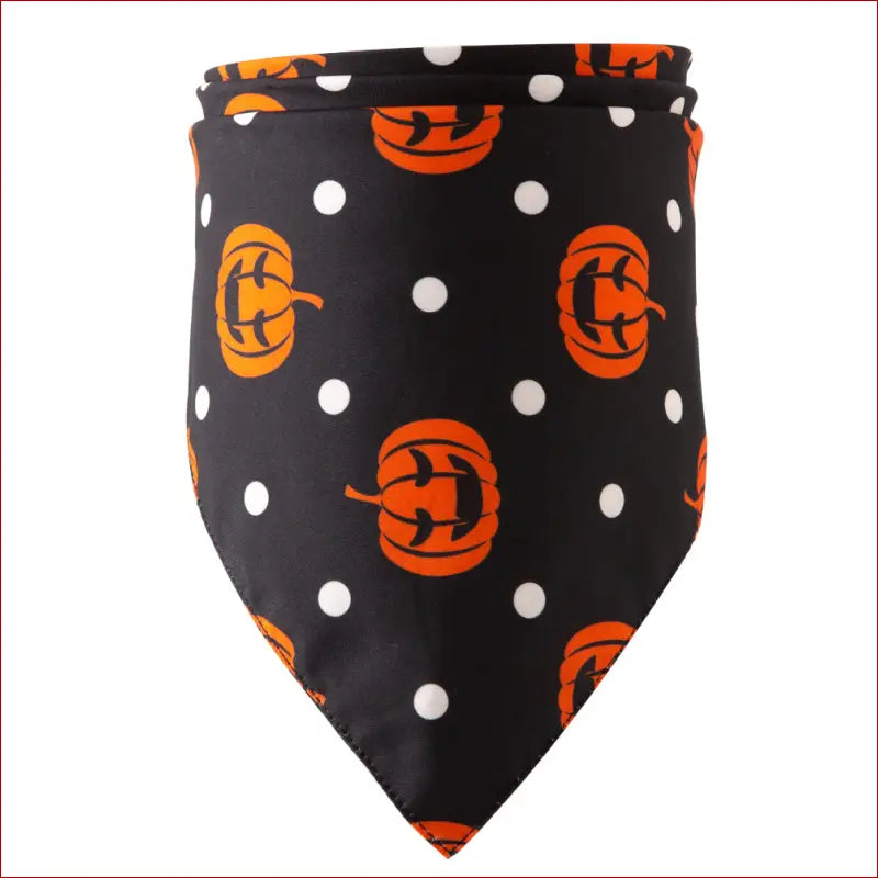 Halloween pet saliva towel - accesories