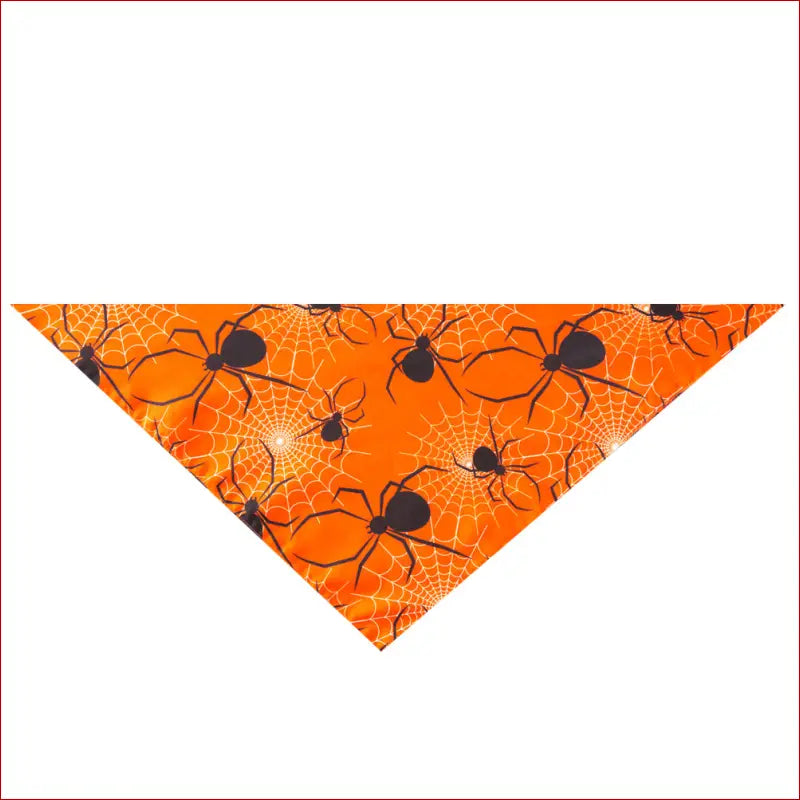 Halloween pet saliva towel - Spider - accesories