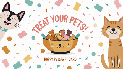 Happy Treats - Gift Card - Happy Pets