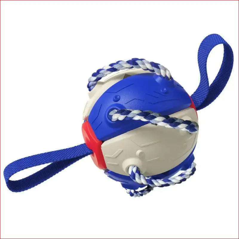 Interactive dog soccer ball- Blue 