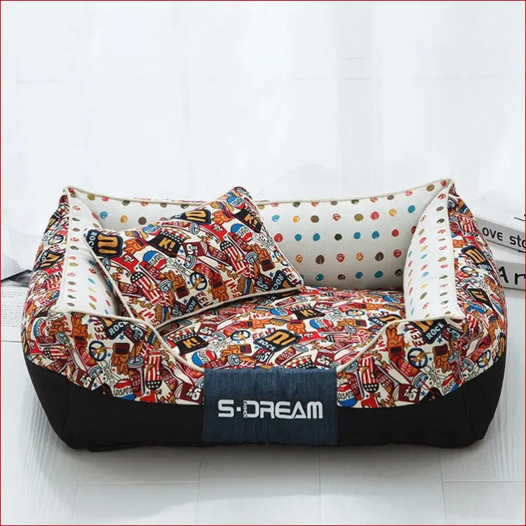 New house dogs product bed accessories pets cats mat - Cola