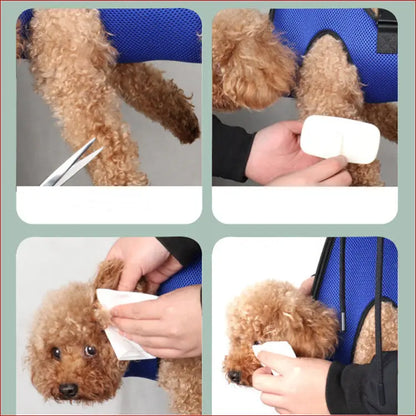 Pet hammock. Hammock for cutting pets' nails. Pet Cleaning. - Happy Pets