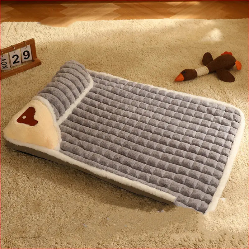 Pet bed warm / thickened/ comfortable cotton - Grey / 3XL -