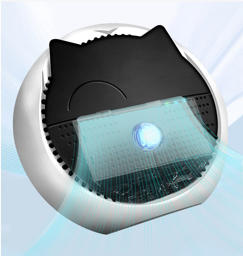 Pet deodorizer and litter box odor eliminator for cat urine with smart ozone air purifier close up