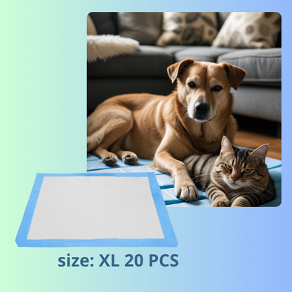 Pet diaper pad product variant XL showcasing the available options in different sizes or colors, helping customers choose the right fit for their pets