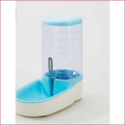 Automatic Pet Feeder and Drinking Fountain. Pet Feeding. - Happy Pets